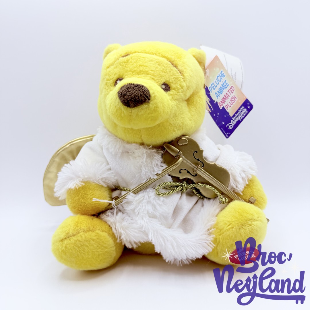 Peluche-Animée-Winnie-ourson-Ange-Disneyland-Paris-Disney-Noel-musicale-automate-28-cm (2)