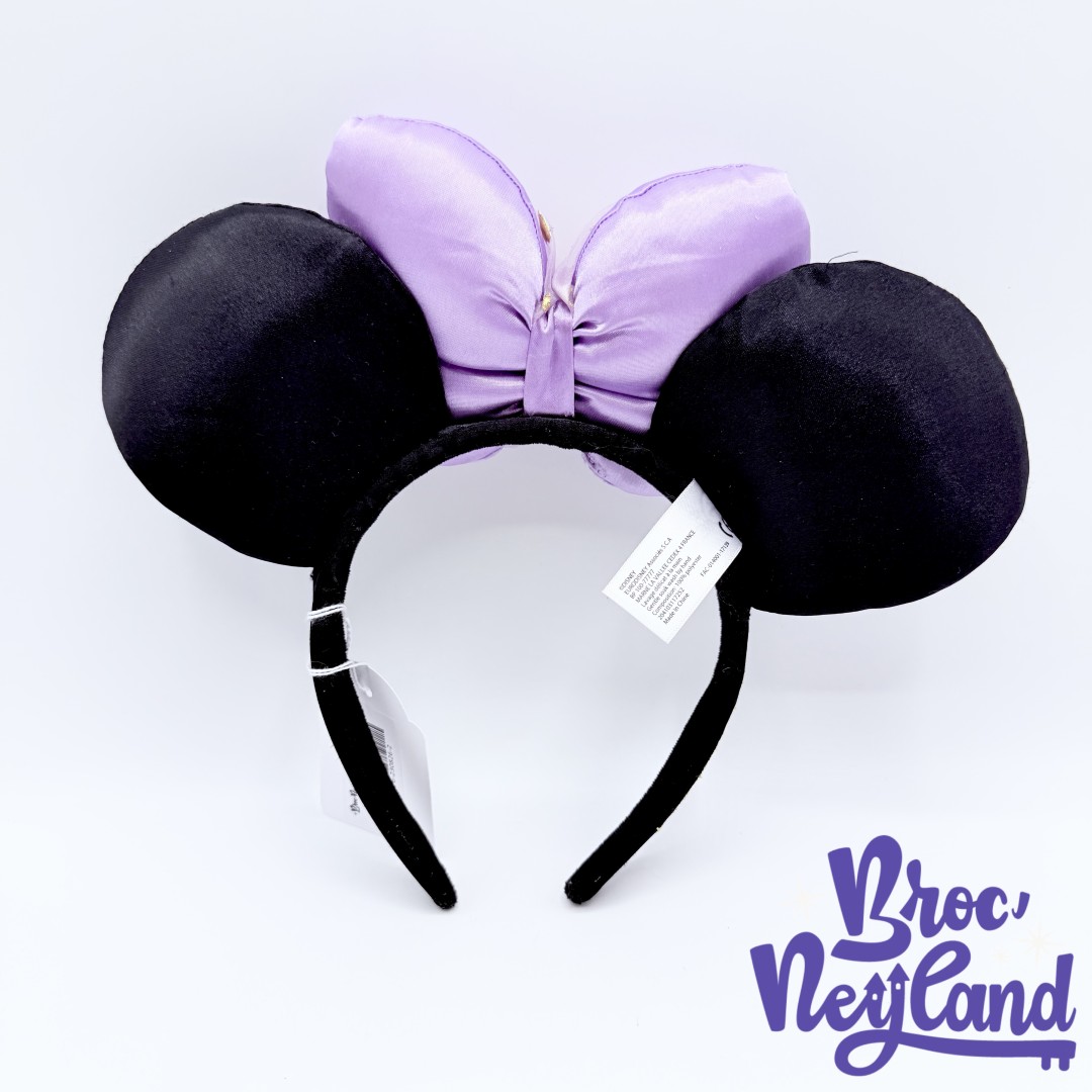 Serre-tête-Oreilles-Minnie-Mouse-25ème-anniversaire-Disneyland-25-ans-Disney-Ears-noir-Violet (3)