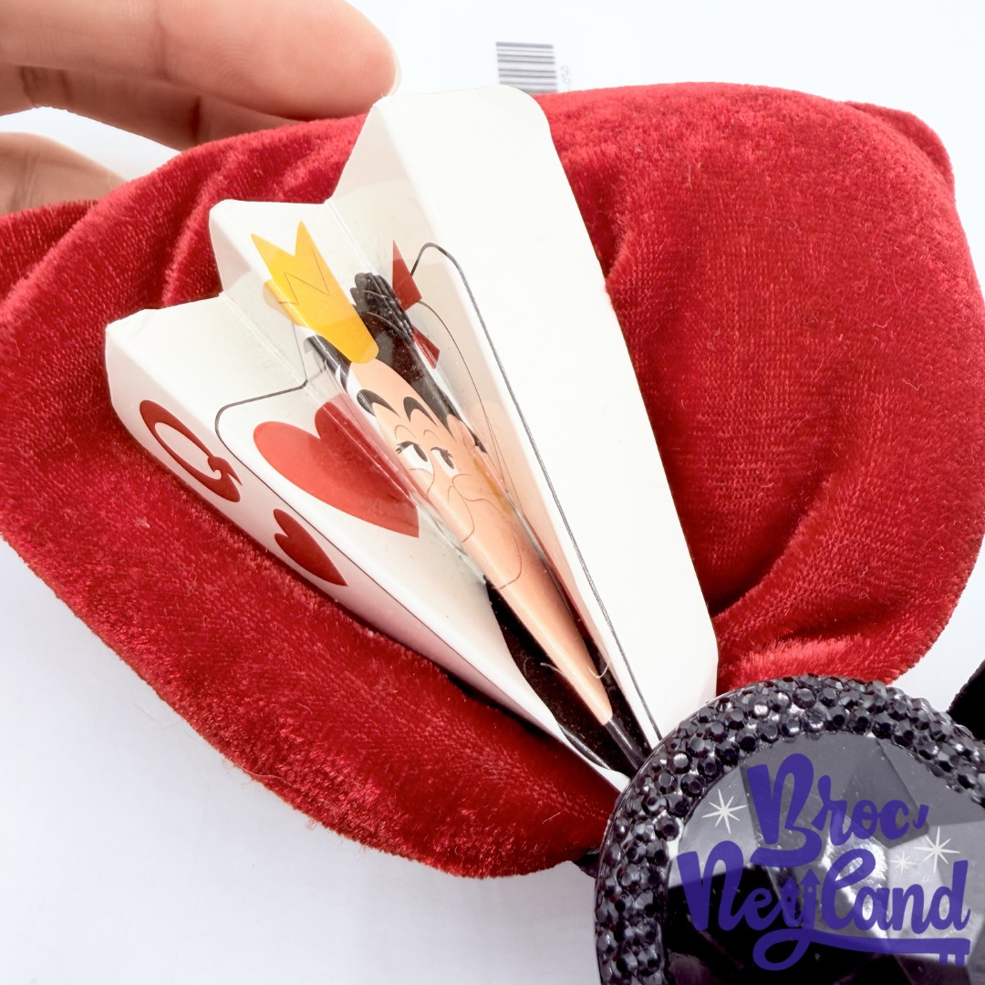 Barrette-nœud-interchangeable-Reine-de-Cœur-Disneyland-Paris-Disney-Alice-au-Pays-des-Merveilles (1)