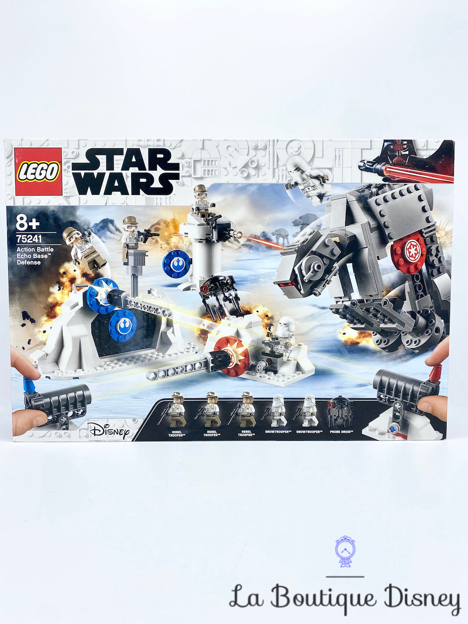 Jouet LEGO 75241 Action Battle La Défense de la base Echo Star Wars