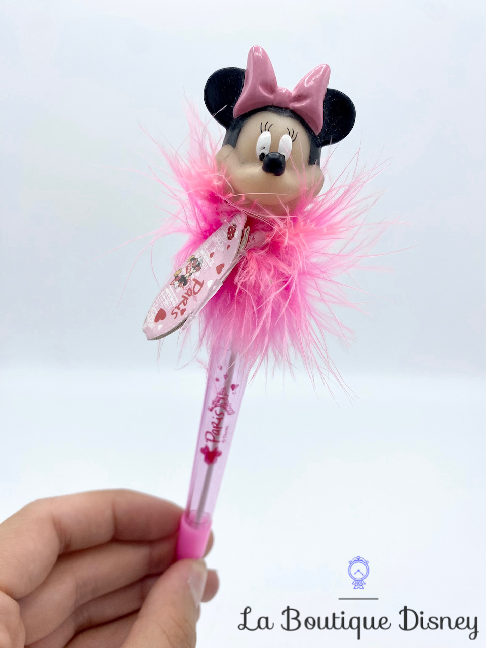 Stylo Bille Minnie Mouse pompon rose Paris Disney - Activités manuelles et  fournitures - La Boutique Disney
