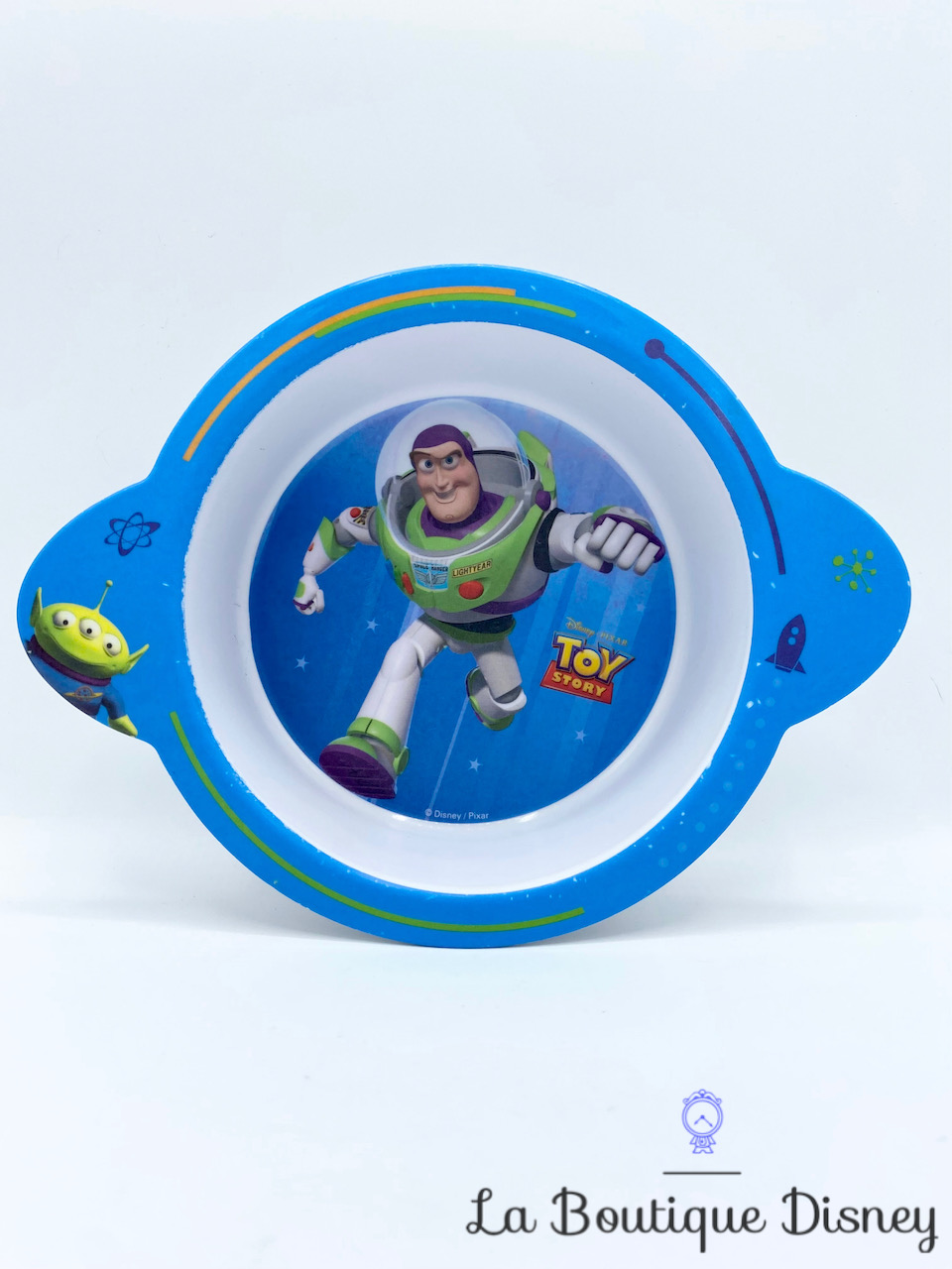 Assiette creuse Buzz l\'éclair Toy Story Disney Trudeau plastique bleu