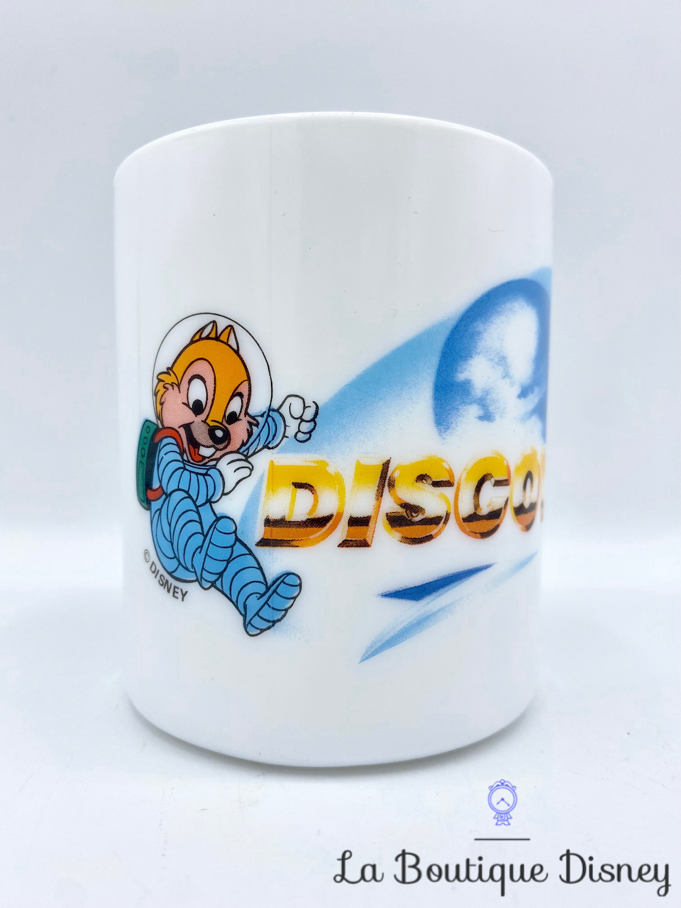 Tasse Tic et Tac Discoveryland Esso Euro Disney Arcopal Mug Disney vintage
