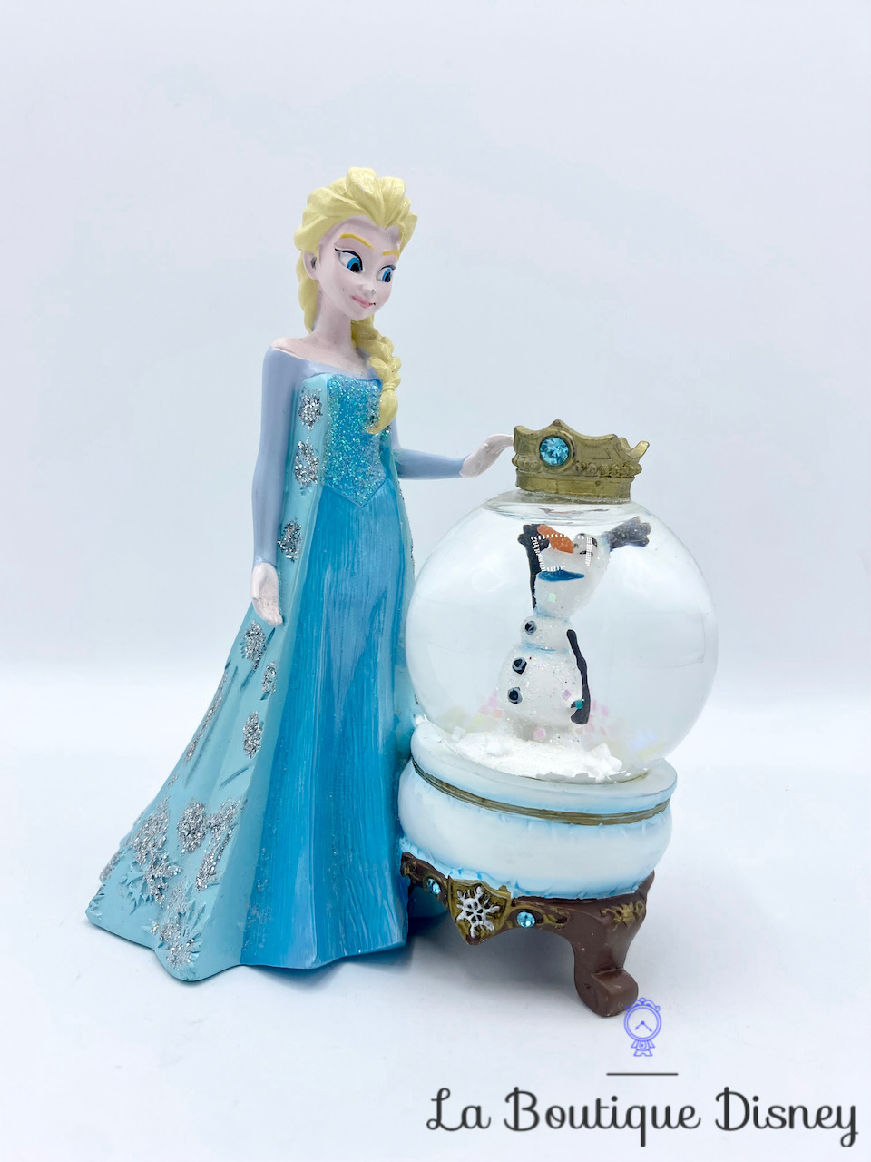 Boule à neige Elsa Olaf La reine des neiges Disneyland Paris Snow globe  Disney princesse - Figurines de collection/Snow Globes - La Boutique Disney