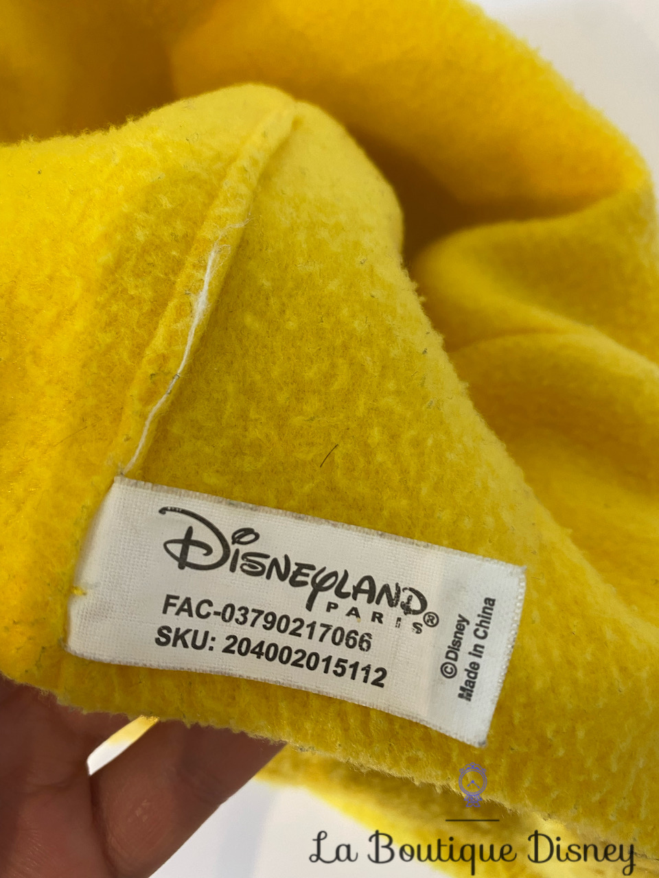 Bonnet Simba Le roi lion Disneyland Paris Disney chapeau jaune oreilles  bougent articulées