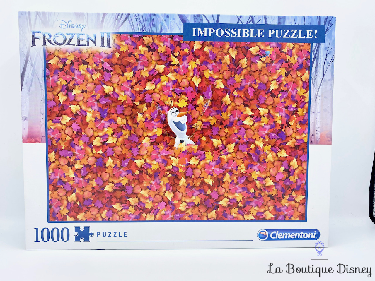 Clementoni - Puzzle adulte, Impossible 1000 pièces - La Reine des Neiges 2