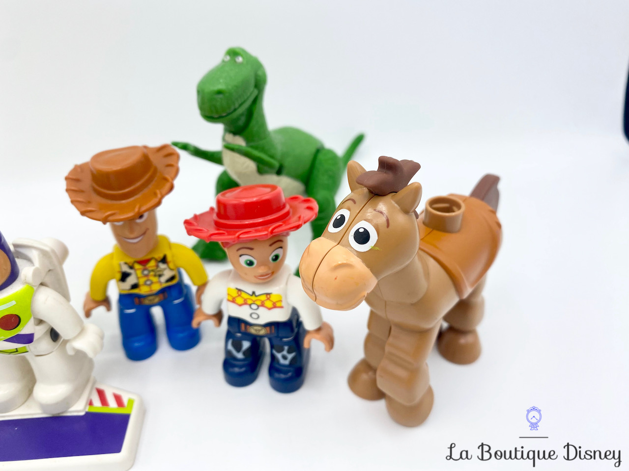 Figurines Toy Story 3 Lego Duplo Disney Pixar Woody Buzz l'éclair Pile