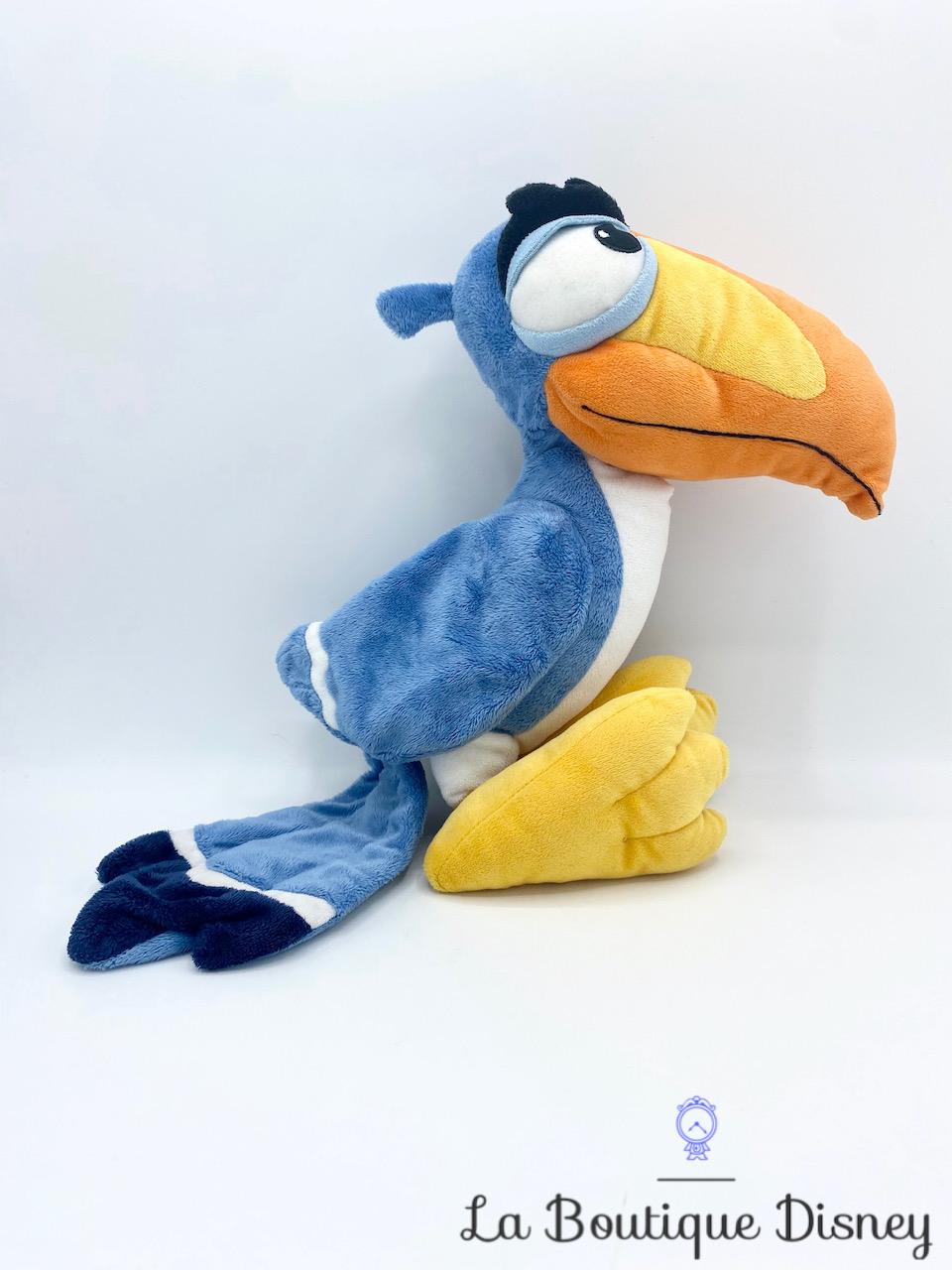 Peluche Zazu Disney Store Exclusive Le roi lion oiseau perroquet bleu 30 cm