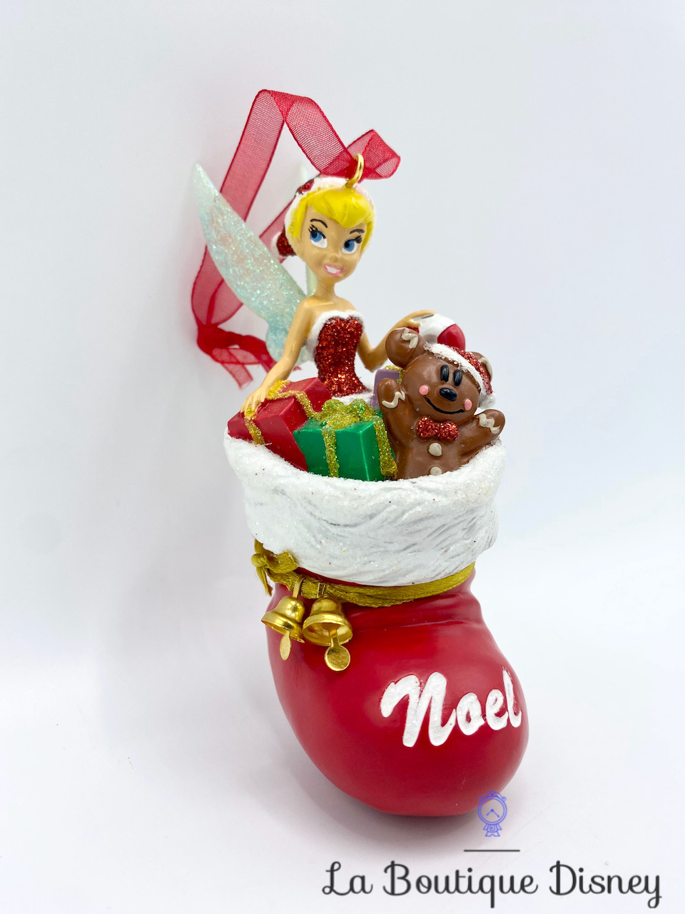 Mini figurine Disney D56 - Fée Clochette de Noël - Objets à collectionner  Cinéma et Séries