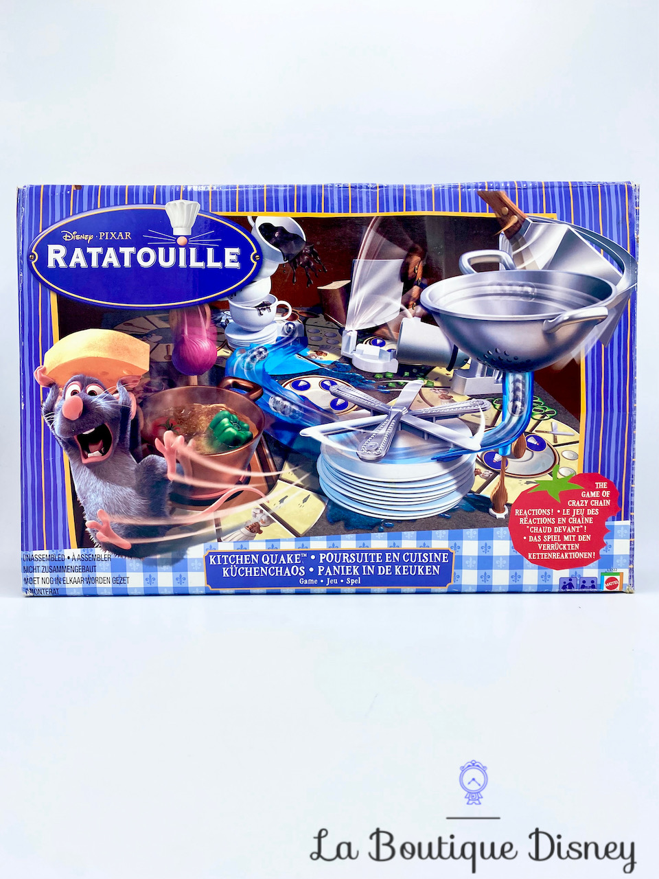 Jeu de société Ratatouille Poursuite en cuisine Disney Pixar Mattel