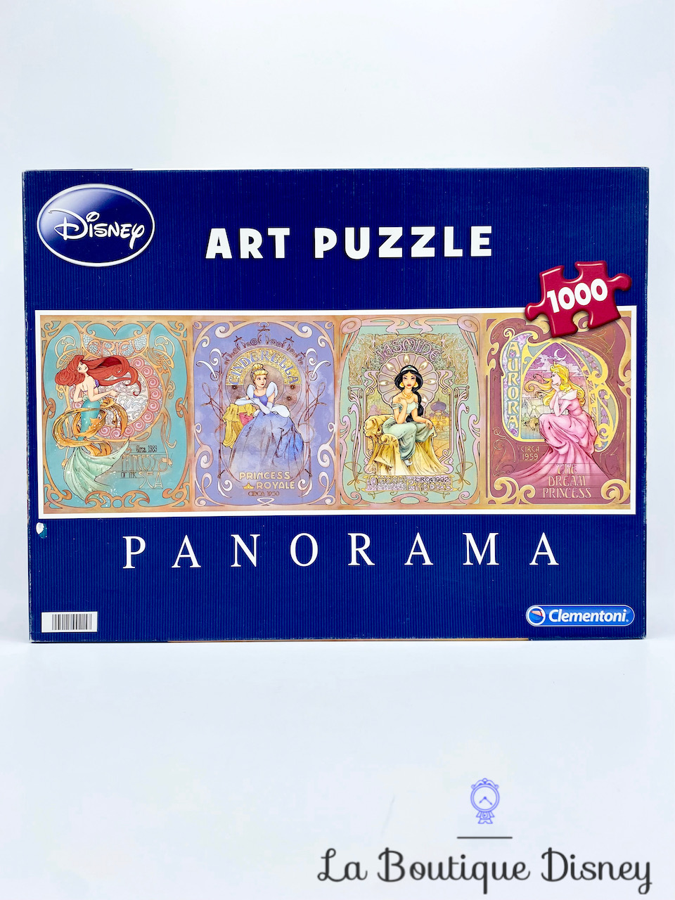 Puzzle Panorama 1000 Pièces Art Puzzle Princesses Disney Clementoni Ariel  Cendrillon Jasmine Aurore