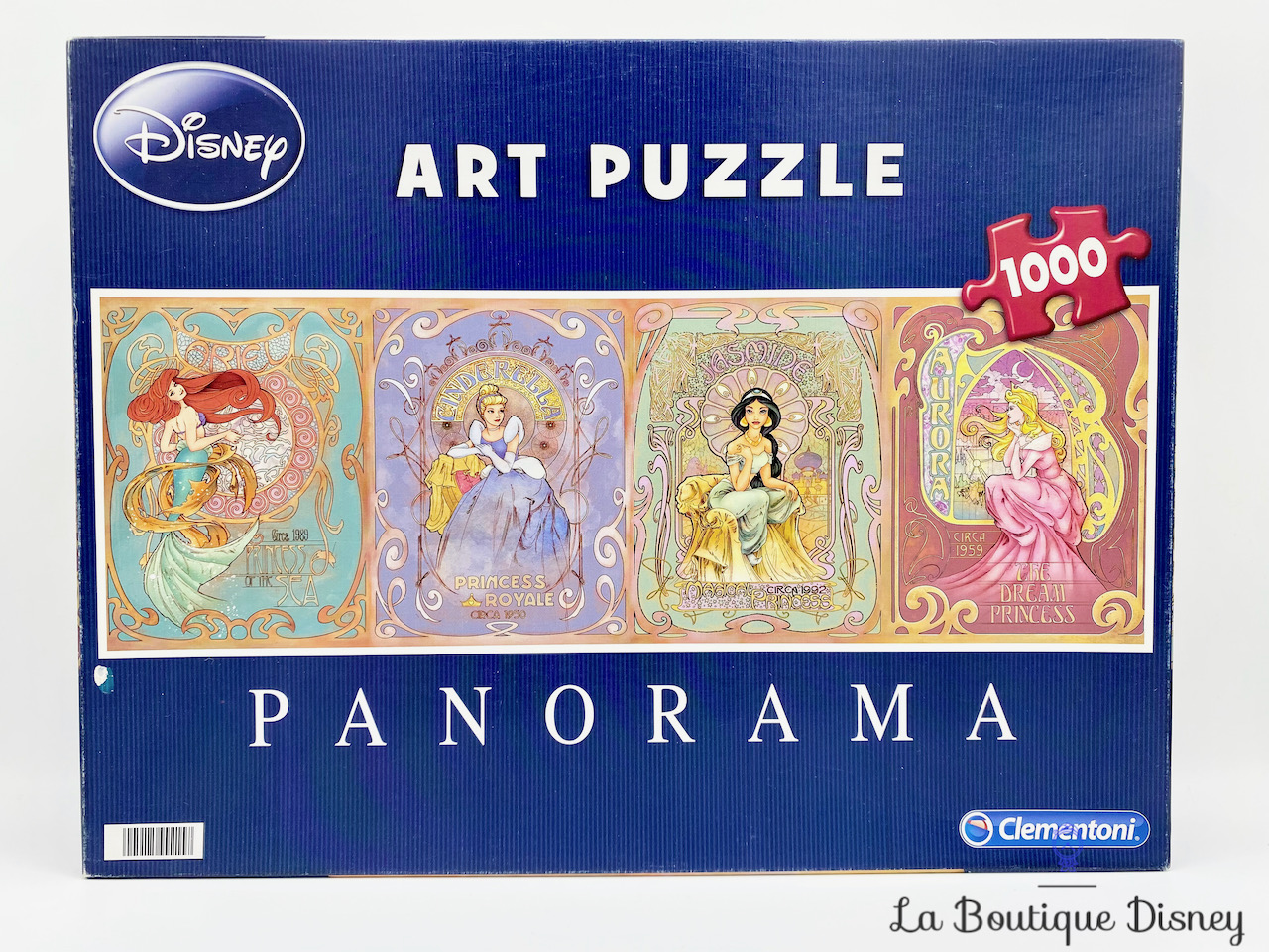 Puzzle Clementoni 1000 Pièces - Panorama Dungeons & Dragons, 98x33 Cm, Fabriqué En Italie