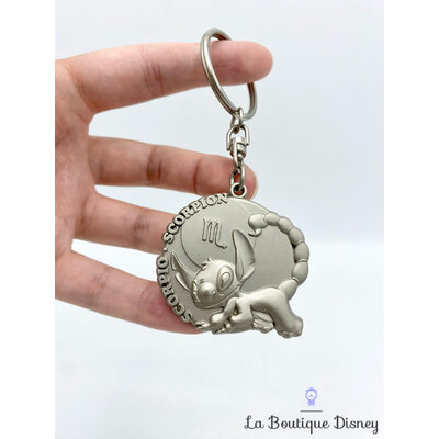 Porte-clés Pendentif Scorpion En Métal Argenté - Marque Onwomania - Neuf Avec étiquette