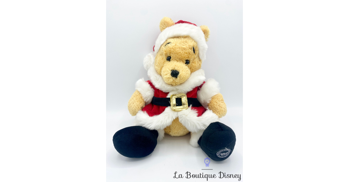 Figurine Disney Winnie L'Ourson - Collection Noël 10 Cm - Statuette Neuve Sous Blister