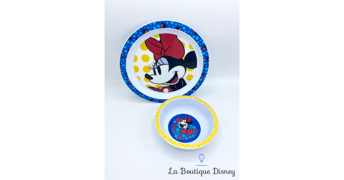 8 Assiettes Papier Minnie Mouse 23cm - Vaisselle Jetable FSC Pour Anniversaire Enfants