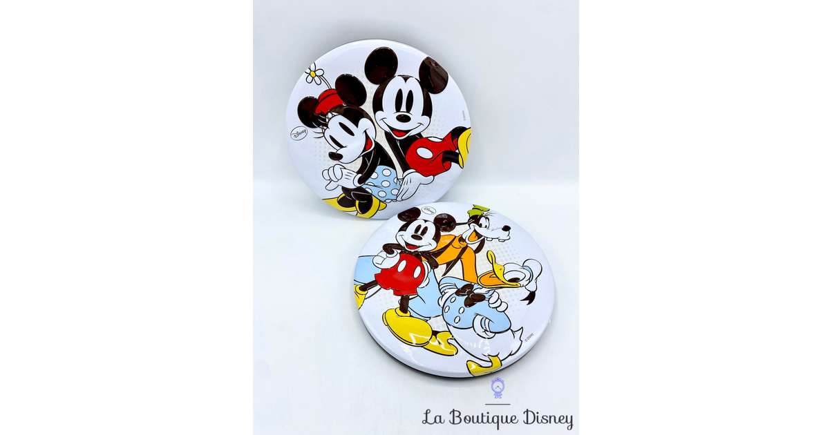Rond De Serviette Mickey Années 1930 Boxe Métal