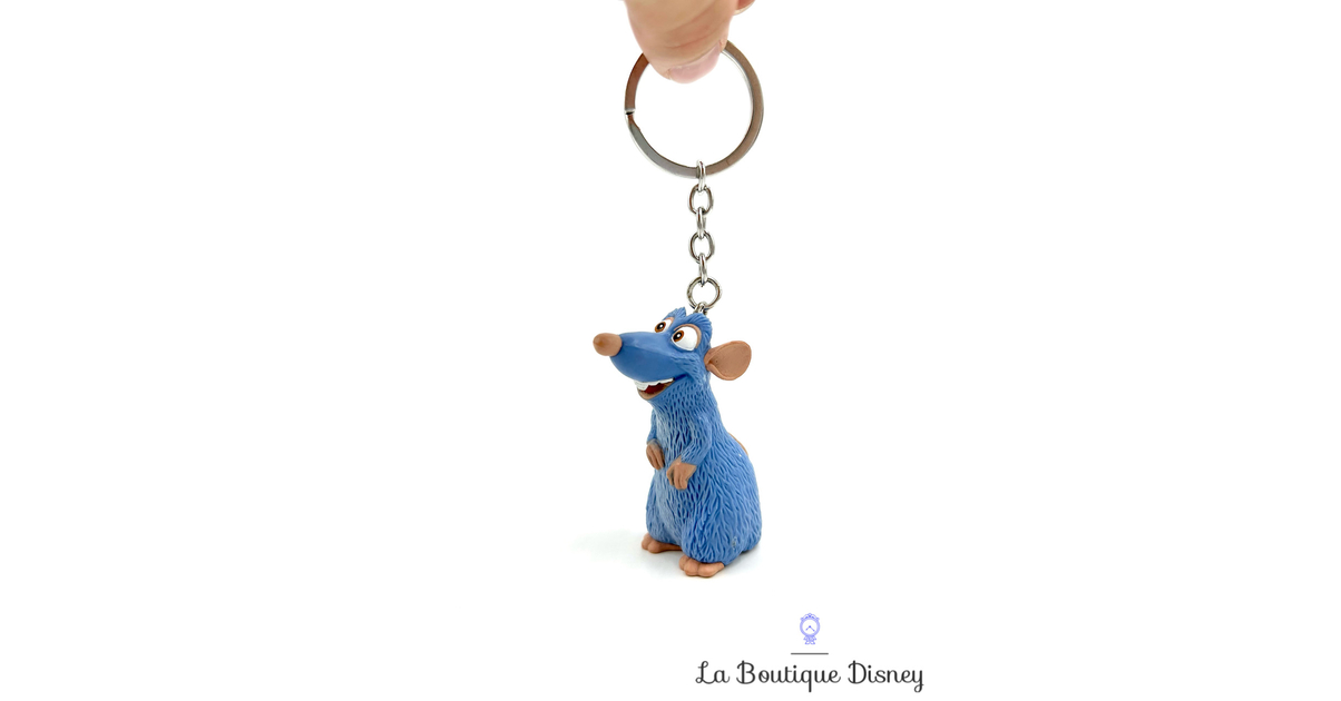 Porte clés Rémy Ratatouille Disney Pixar rat bleu 7 cm - Accessoires ...