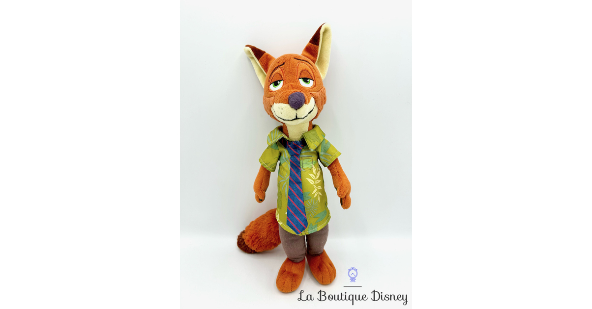 Peluche Nick Wilde Zootopie Disneyland Paris 2015 Disney renard