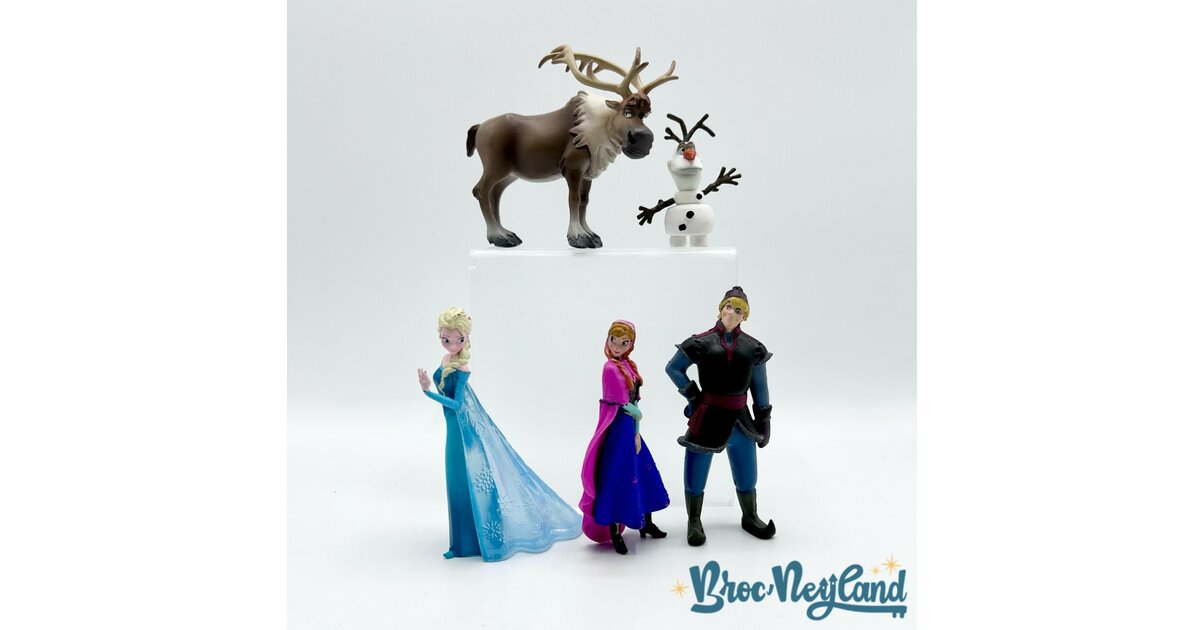 Figurines La Reine des Neiges Disney Bullyland Ensemble de jeu ...