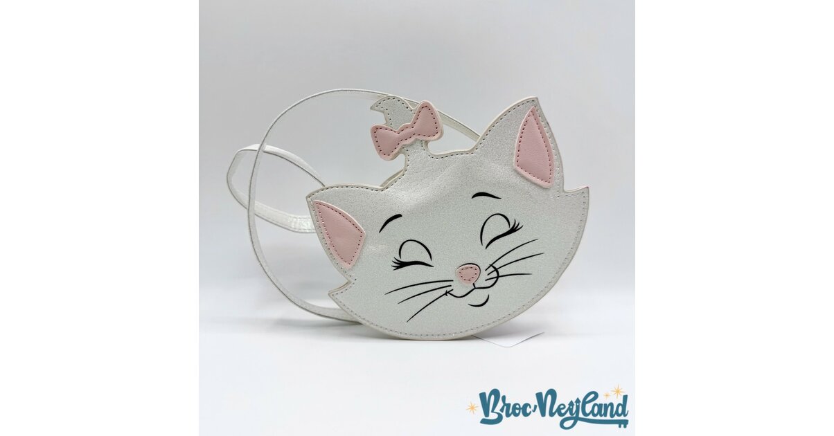 Sac à Dos Marie Les Aristochats Disney - Peluche Luxe 3D Pour Fille, École Et Voyage