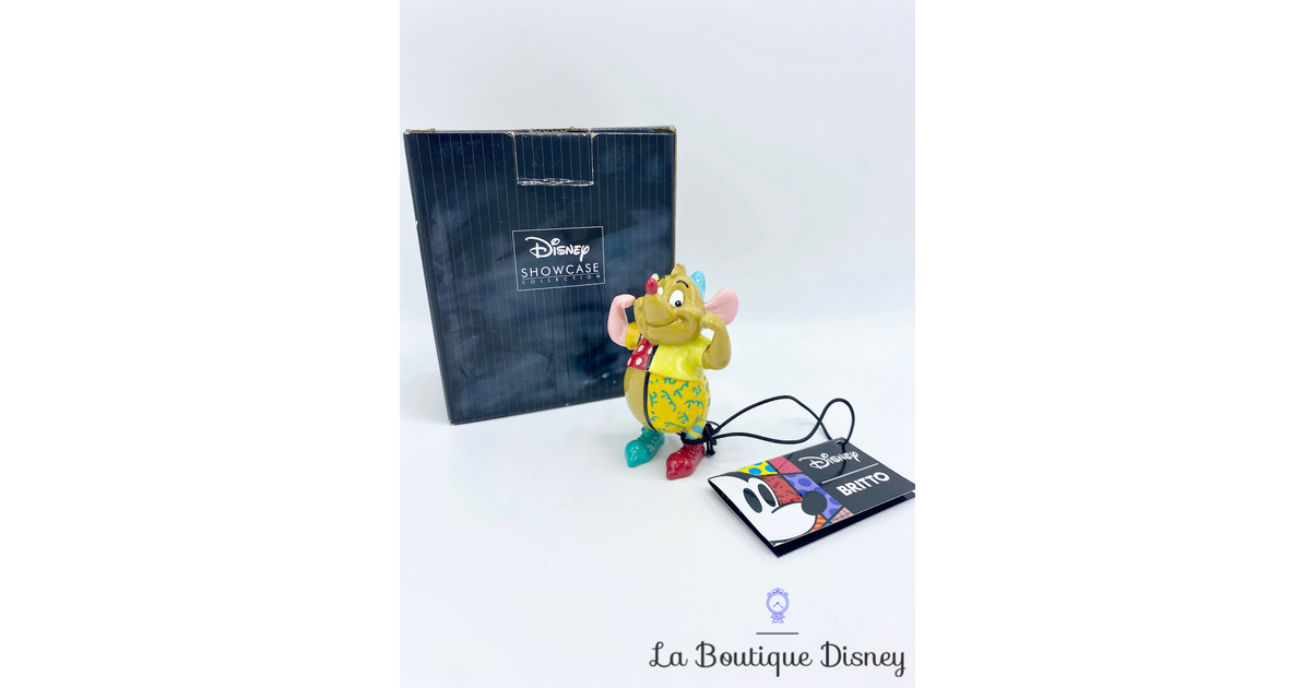 Cendrillon - Figurine PVC Comic Spain - Luke la souris avec fromage