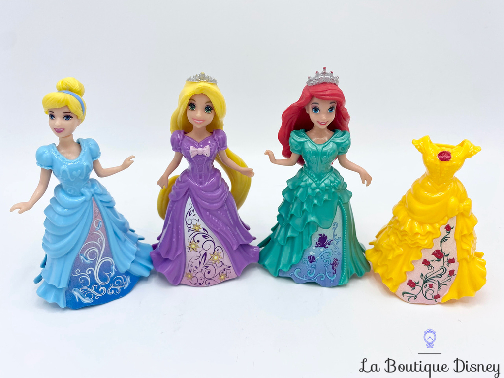 Figurine Magiclip Raiponce Cendrillon Ariel La petite sirène Disney