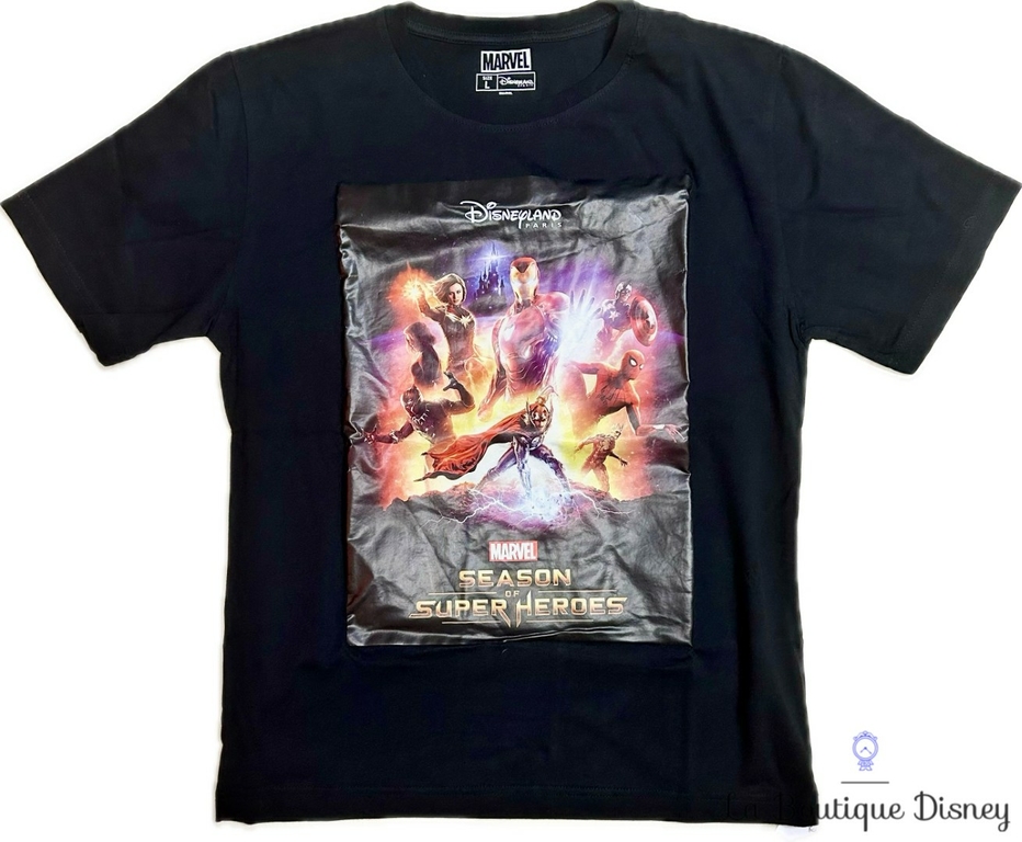 Lot De 3 T-shirts Marvel Taille L - Captain America, Spider-Man, Wolverine, Neufs Avec étiquettes