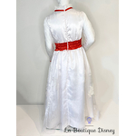 déguisement-mary-poppins-disneyland-disney-taille-12-ans-robe-blanche-dentelle-rouge-6