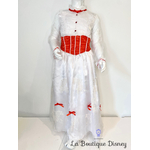 déguisement-mary-poppins-disneyland-disney-taille-12-ans-robe-blanche-dentelle-rouge-3