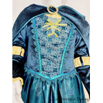 déguisement-mérida-rebelle-disneyland-disney-taille-8-ans-cape-bleu-vert-robe-11