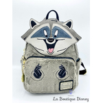 sac-a-dos-loungefly-meeko-raton-laveur-pocahontas-disney-gris-fourrure-cosplay-10