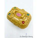 Polly-Pocket-Bluebird-1997-Jewel-Secrets-Princess-Polly-Coffre-bijoux-doré