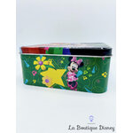 BOITE-métal-mickey-minnie-danse-musique-disney-zd-trading-vert-rouge-piste-gateaux-biscuits-7