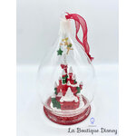 boule-noel-chateau-disneyland-fée-clochette-disney-rouge-vert-verre-ornement-suspension-1