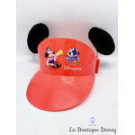 Chapeau-Casquette-Oreilles-Mickey-Mouse-McDonald's-2002-Disneyland-Paris-Walt-Disney-Studios-rouge