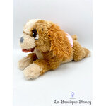 peluche-lady-la-belle-et-le-clochard-disneyland-paris-disney-chien-marron-noeud-rose-2
