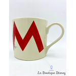 tasse-mickey-mouse-lettre-M-disneyland-mug-disney-collection-alphabet-rouge-4