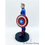 Figurine-de-collection-Captain-America-Super-Héros-des-Films-Marvel-Eaglemoss-résine-encyclopédie-13-cm
