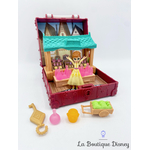 Ensemble-de-jeu-Figurine-et-Mini-Coffret-Village-d'Anna-Pop-Adventures-Disney-Hasbro-La-reine des-Neiges-2-valise