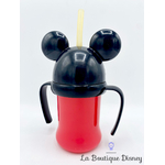 gobelet-apprentissage-mickey-mouse-disney-store-plastique-rouge-noir-paille-5