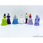 Figurines-Set-Cendrillon-Playset-Disney-Store-Marraine-Anastasie-Javotte-Prince-Madame-Trémaine