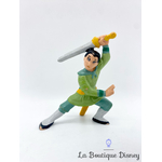 figurine-mulan-bullyland-épée-guerrière-disney-vert-3