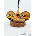 Ornement-Noël-BTM-Big-Thunder-Mountain-Railroad-Ear-Hat-Disney-Parks-Attraction-Train-de-la-mine-Oreilles-Mickey-boule-suspension