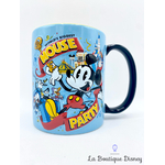 Tasse Mickey Donald Jump It Disney mug bleu skateboard casque