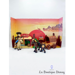 Figurines-Mickey-Western-Disneyland-Paris-Disney-Dingo-Cow-Boy-Far-West-ensemble-de-jeu