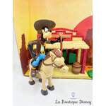 Figurines-Mickey-Western-Disneyland-Paris-Disney-Dingo-Cow-Boy-Far-West-ensemble-de-jeu