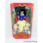 poupée-blanche-neige-et-les-sept-nains-disneyland-paris-disney-vintage-boxée-boite-rouge-1