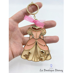 porte-clés-métal-robe-rose-ariel-la-petite-sirène-disney-3