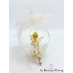 boule-noel-fée-clochette-plumes-disney-verre-ornement-suspension-3