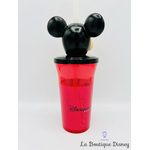gobelet-paille-mickey-mouse-portrait-disneyland-paris-disney-plastique-rouge-verre-relief-3D-5